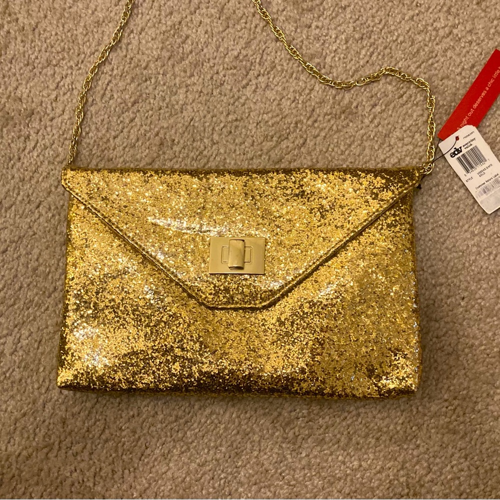 Formal Gold Colored Bag